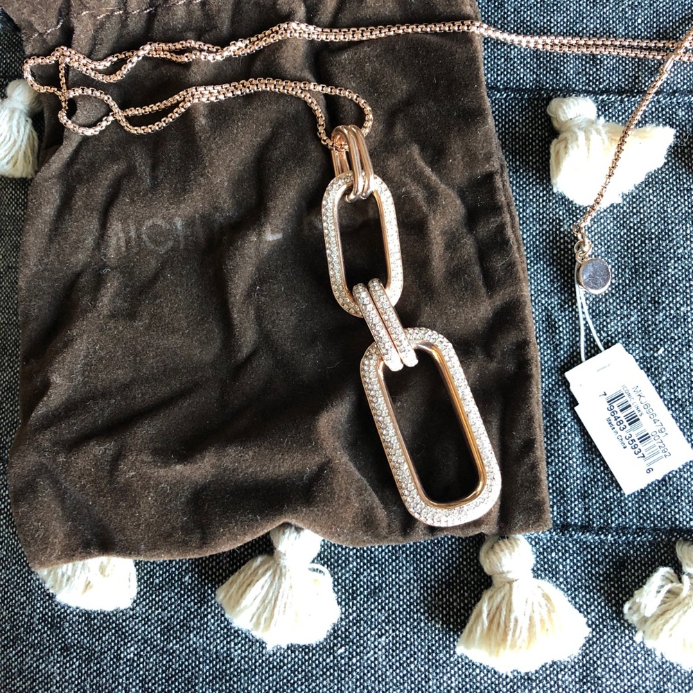 NWT Michael Kors link necklace